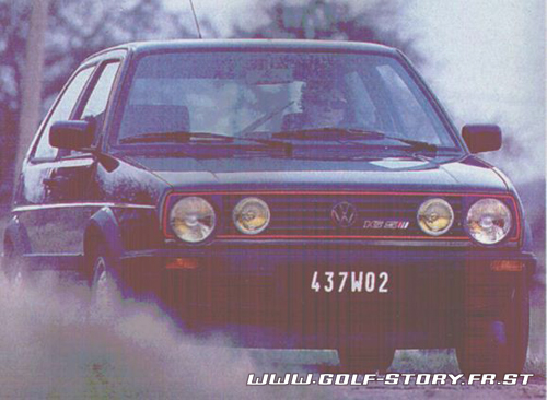 Reportages Photos sur les series Specials Vw Golf2GTI16SMatch1