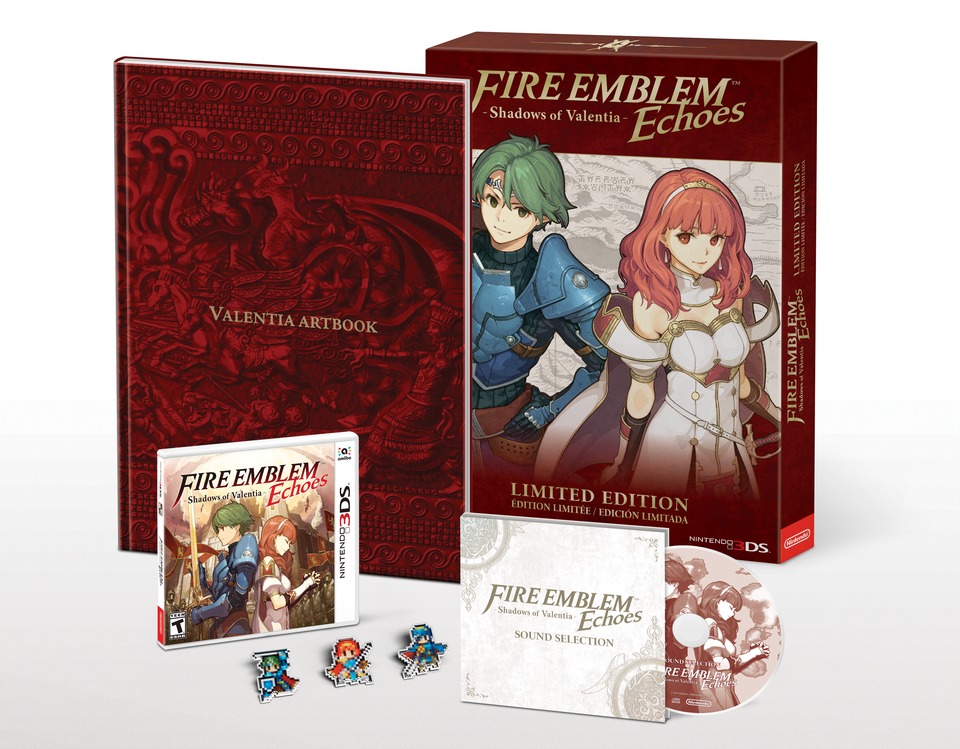 Fire Emblem Echoes: Shadow of Valentia 3DS_FireEmblemEchoes_LimitedEditionBundle_artwork