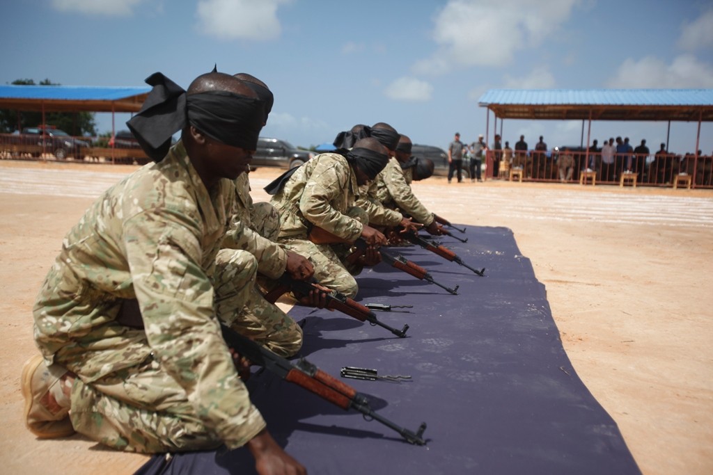 Armée Somalienne / Military of Somalia - Page 2 Training