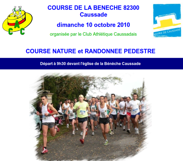 Course de La Bénèche (Caussade, 82) le 10/10/2010 Beneche