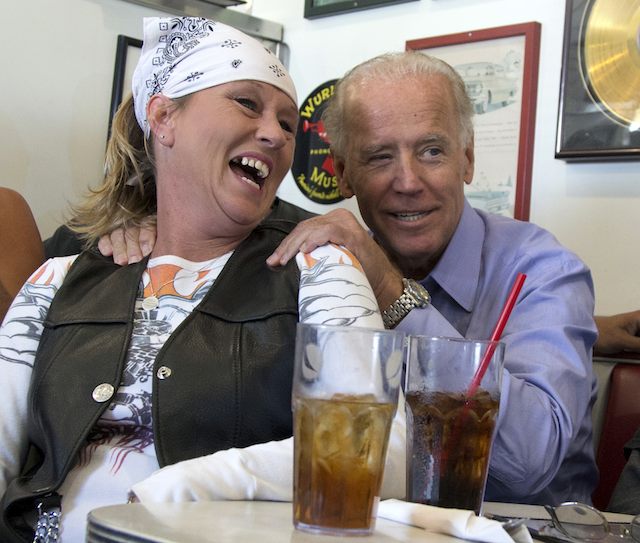 Vice President Joe Biden Canoodling with a Biker Chick! 9912biden1-thumb-640xauto-739793