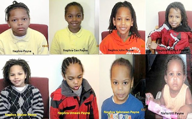 The Eight PAYNE Children - 11 Months to 11 yo - Queens/NYC NY 2011_09_nephrapaynekids