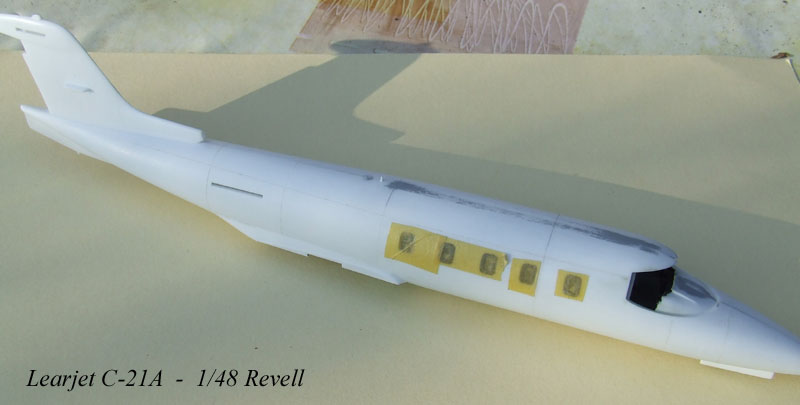 [concours hiver 2008] LEARJET C21A 1/48 [Revell] - Page 2 Learjet040