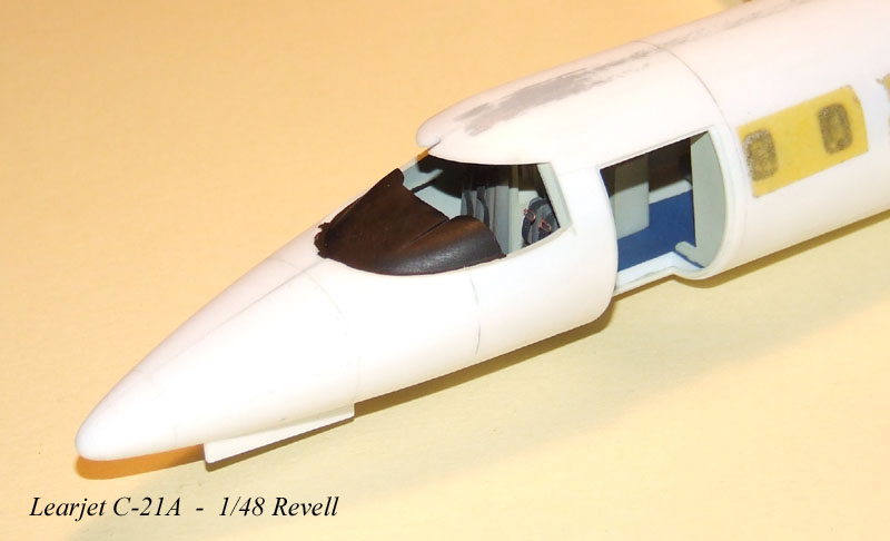 [concours hiver 2008] LEARJET C21A 1/48 [Revell] - Page 2 Learjet044