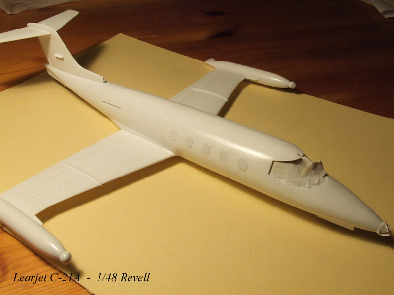 [concours hiver 2008] LEARJET C21A 1/48 [Revell] - Page 2 Learjet053