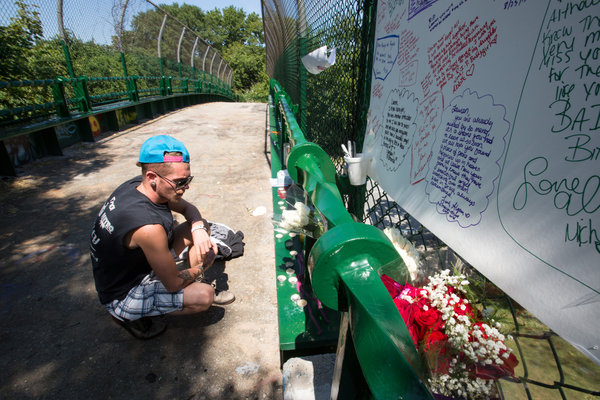 Lauren Daverin, 18, was found strangled to death, Maxwell Sherman, 18, has been charged with her murder -- Rockville Centre, NY FOOTBRIDGE3-articleLarge