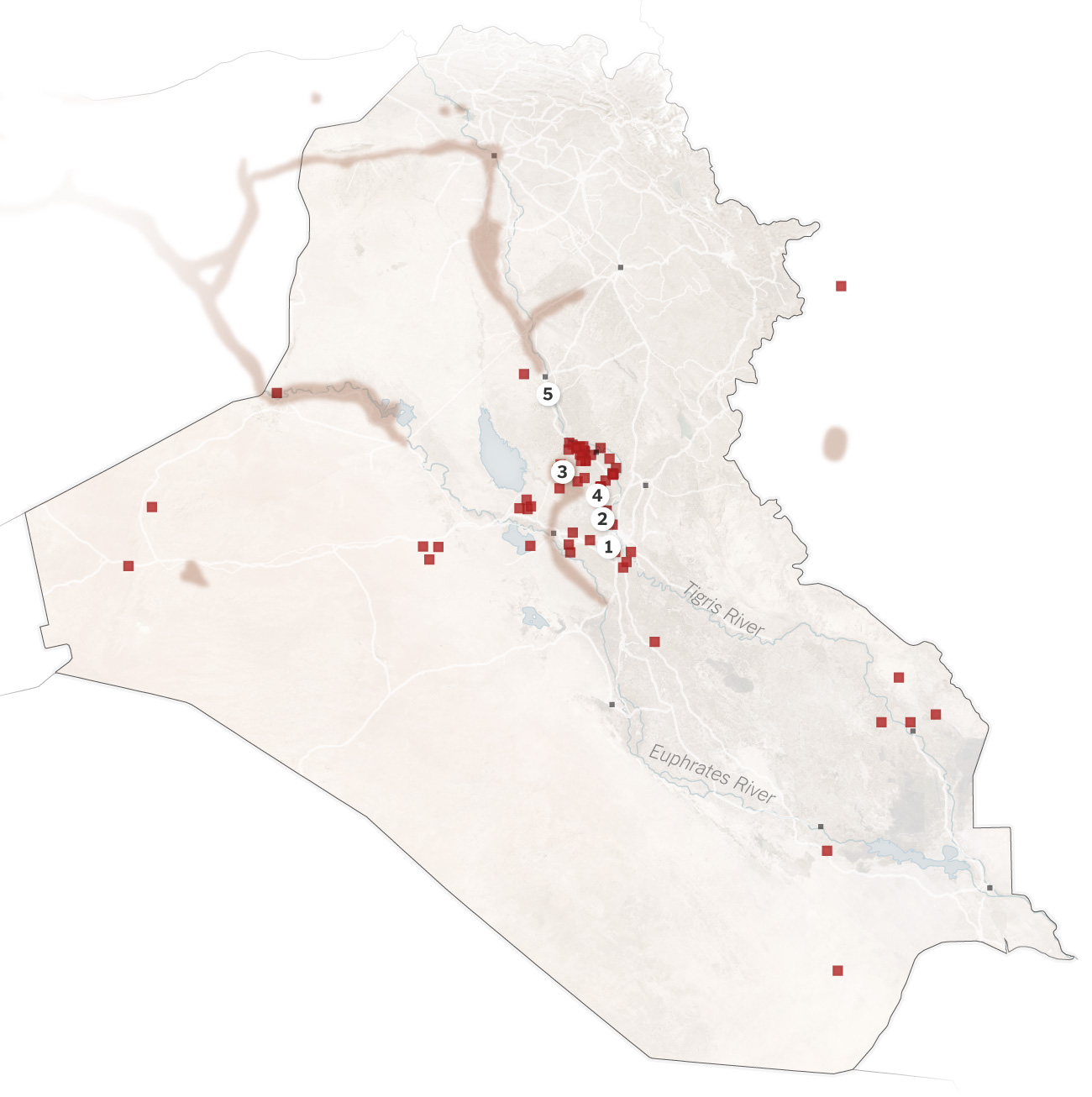 WMD found in Iraq after all, Bush was right: Pentagon 'hid' chemical weapons? Ch1_map_all_munitions-ai2html-547