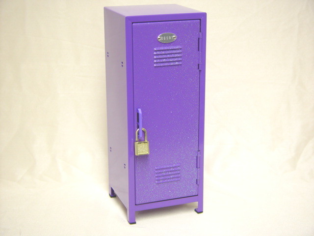 .Claire's LoCker* Ss622purple-glitter