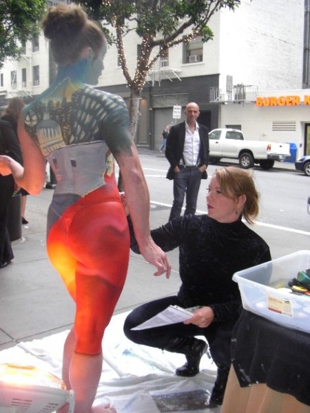 Body Painting Performance