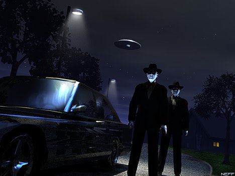 The UFO sightings that launched 'Men in Black' mythology  Mibs