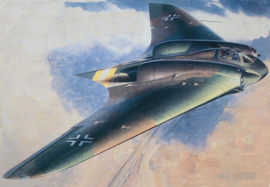  El Padre del B-2, El Horten Ho 229 Nazi Ho229B