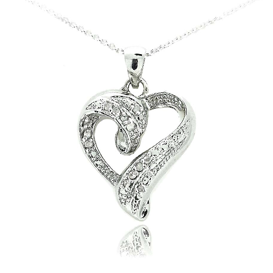 قلوب هديه لاجمل قلب Designs-by-FMC-Sterling-Silver-One-Eighth-ct-Diamonds-Open-Heart-Necklace-PPD1845-13