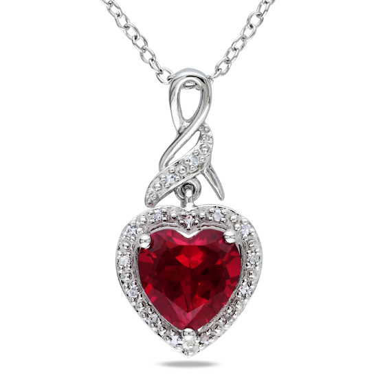 Curiouser and curiouser! § Dennis Creevey Silver_Created_Ruby_Heart_Pendant_with_Chain_FC071L-1VMF_0007500817763