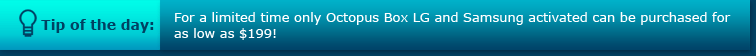 Octopus Box LG v2.1.8 - LG S310 support added Tip-of-the-day-3