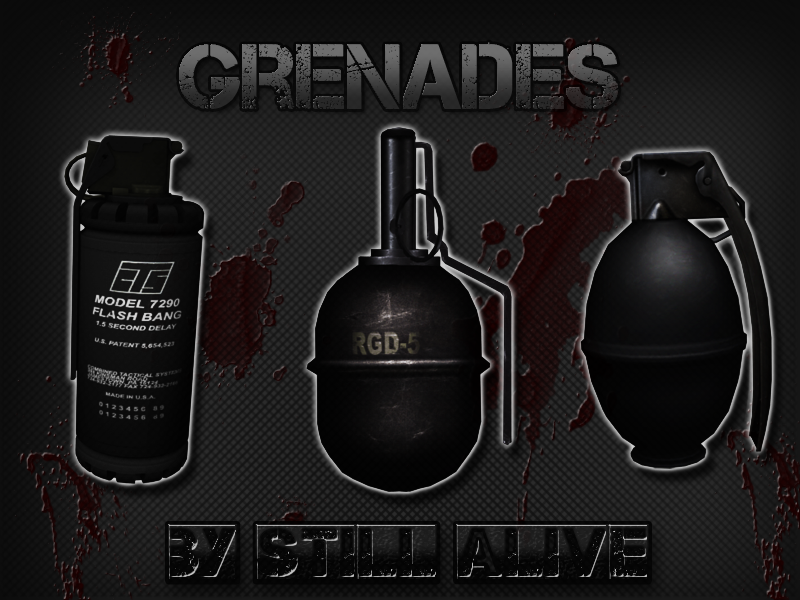 [Pack] CoD MW3 Weapons + Grenades HD. 101