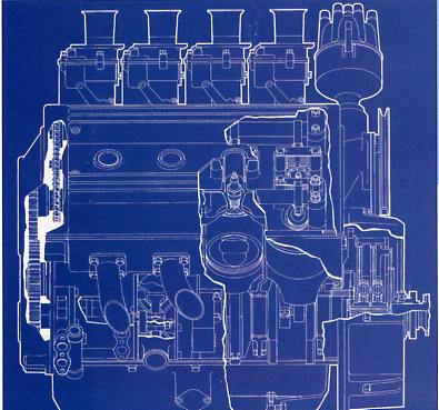 L'Alpine A 350 de 1968 V8_dessin1