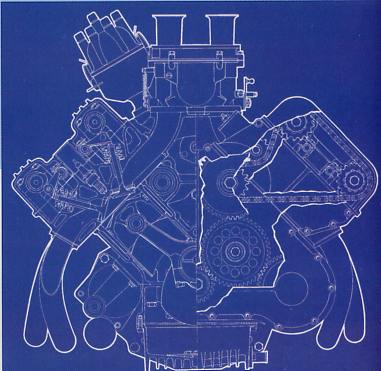 L'Alpine A 350 de 1968 V8_dessin2