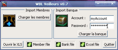 Banques de guilde Wbl