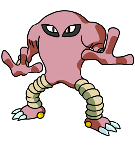 Raad het plaatje Hitmonlee