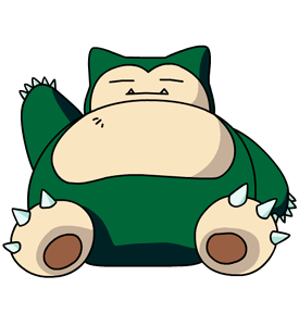 aconteceu algo bem legal na academia. Snorlax