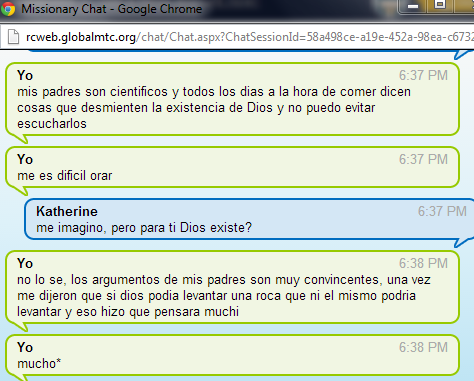 Trolleada a chat misionero "Mis padres son satánicos" 29389e9a7377cb1d2ef1933ccac7f704