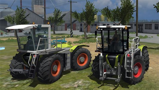 CLAAS Xerion Saddle Trac pack Saddle3ngm