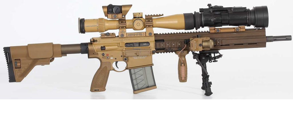 Rifle HK - G28 DMR -  7.62 x 51 el nuevo rifle de precision Alemán a detalle G28_kidt3