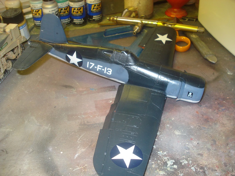 En Corsair till! Tamiyas F4U-1 Birdcage - Sida 4 F4_corsair_48th_build_2