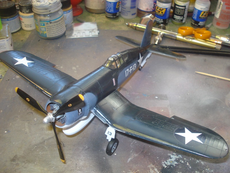 En Corsair till! Tamiyas F4U-1 Birdcage - Sida 4 F4_corsair_48th_build_7