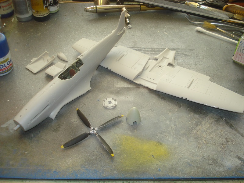 Airfix 1/48 - Spitfire Mk XII  Spitfire_mkxii_48th_build_4