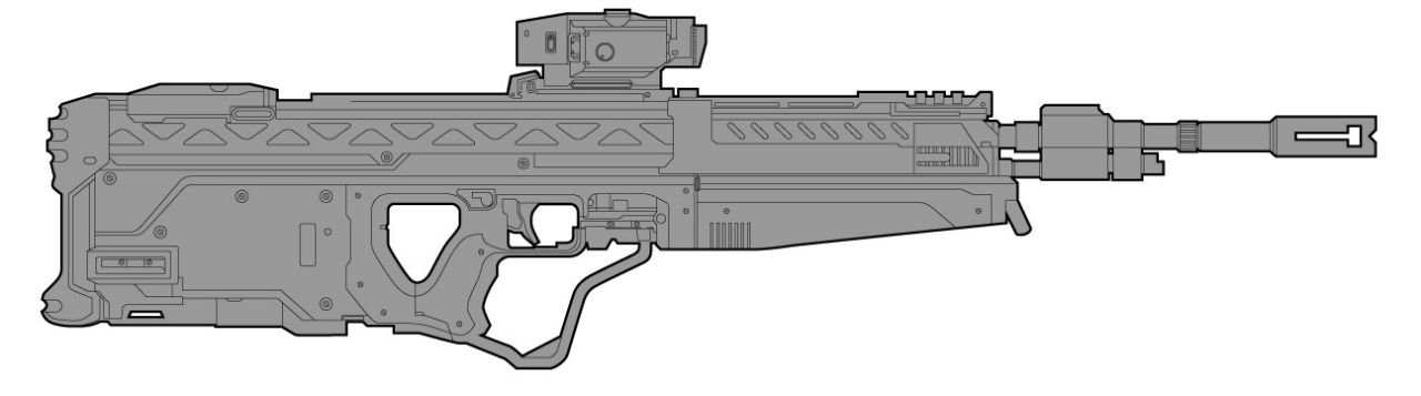 Détail sur les armes UNSC H4dmr