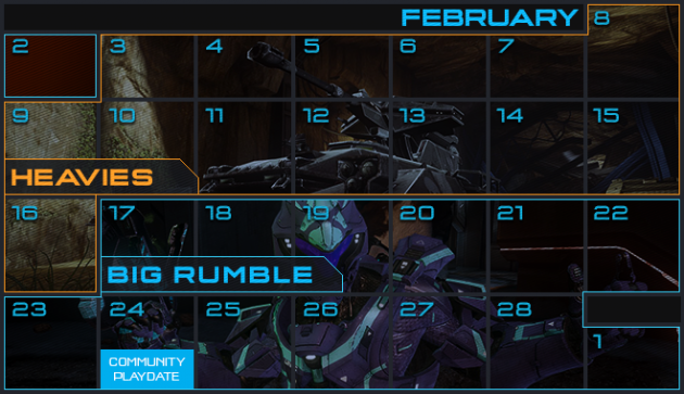 Planning Halo 4 [2014] Calendar_layout_feb