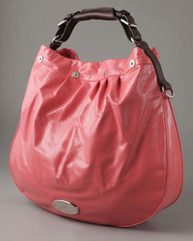 شنـــــط Mulberry-creased-patent-mitzy-hobo