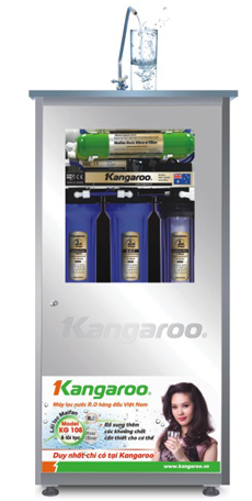 Máy lọc nước Kangaroo 8 lõi KG108 (Tủ inox) 1394604821