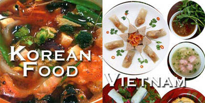 Nét giống và khác của ẩm thực Việt Nam và Hàn quốc Viethan8