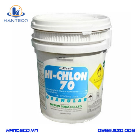 hoa chat khu trung chlorine 70 ca(clo)2