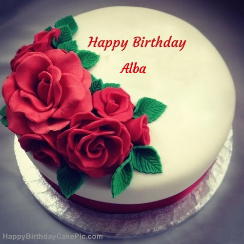 Felicidades, Alba_Turunen!!! Roses-birthday-cake-for-Alba