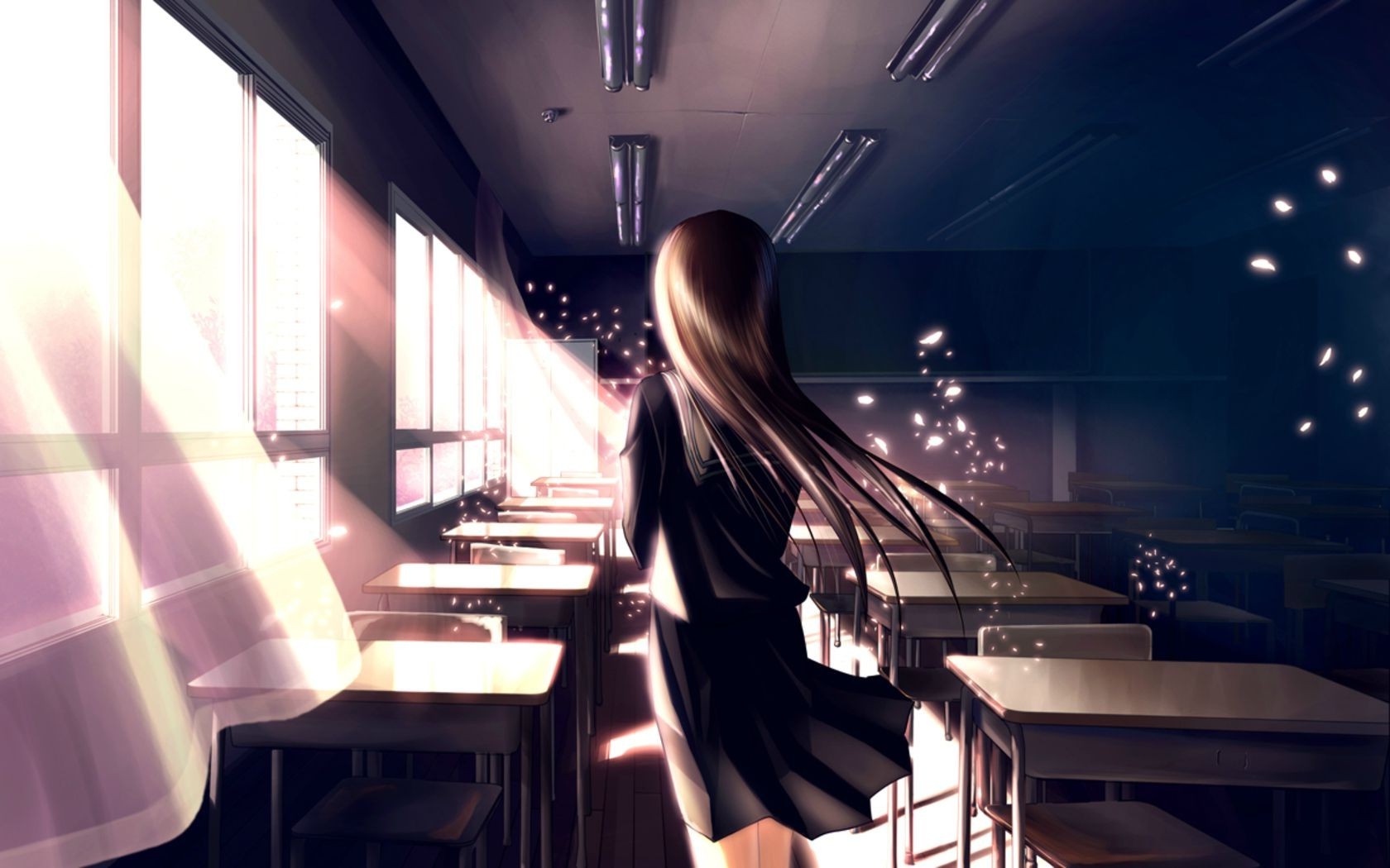 "ริมรั้วฤดูสีเทา" <<เพื่อนของฉันเป็นคนถูกแบน !>> #รับสมัคร ! #BANNED ! Anime-school-girl