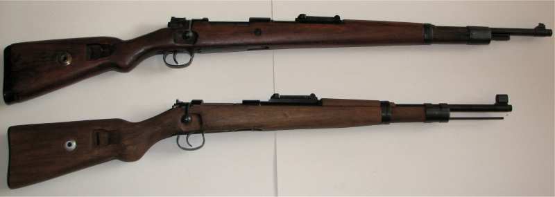 Norinco JW25a //VERSUS// Mauser allemand 98K 1943 Maumau-004