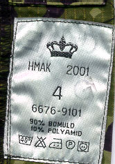 Danish Uniform Designations and Documentation Denmark_balkan_label
