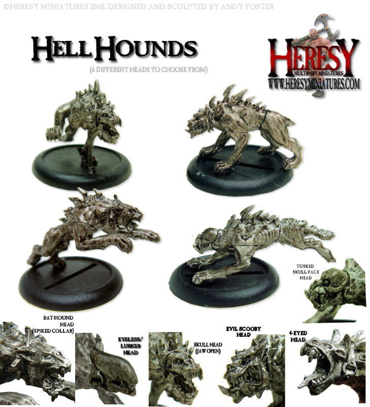Alternative sources for Dark Eldar models. - Page 3 Hellhounds