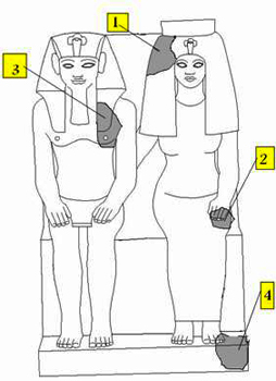 NOTICIAS DE EGIPTOLOGIA III - Página 16 Amenhotep-tiye-double-statue-missing-pieces