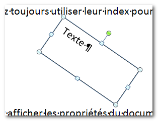 . Nouveautés de Word 2010 Textbox01