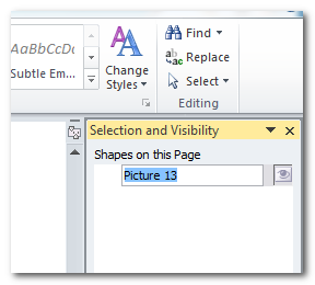 . Nouveautés de Word 2010 Voletselection03