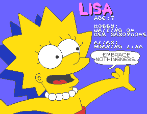 The Simpsons [Arcadia] Lisa