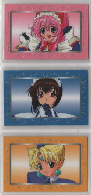 3 Cartes de Steel Angel Kurumi Cartes01-03R