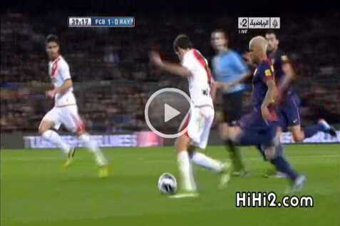 فيديو : برشلونة يضرب شباك رايو فاليكانو بثلاثية Hihi2-4102