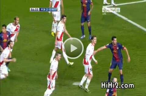 فيديو : برشلونة يضرب شباك رايو فاليكانو بثلاثية Hihi2-575