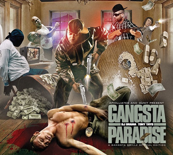 Tony Yayo & DJ Drama - Gangstas Paradise Tony-yayo-gangsta-paradise-front