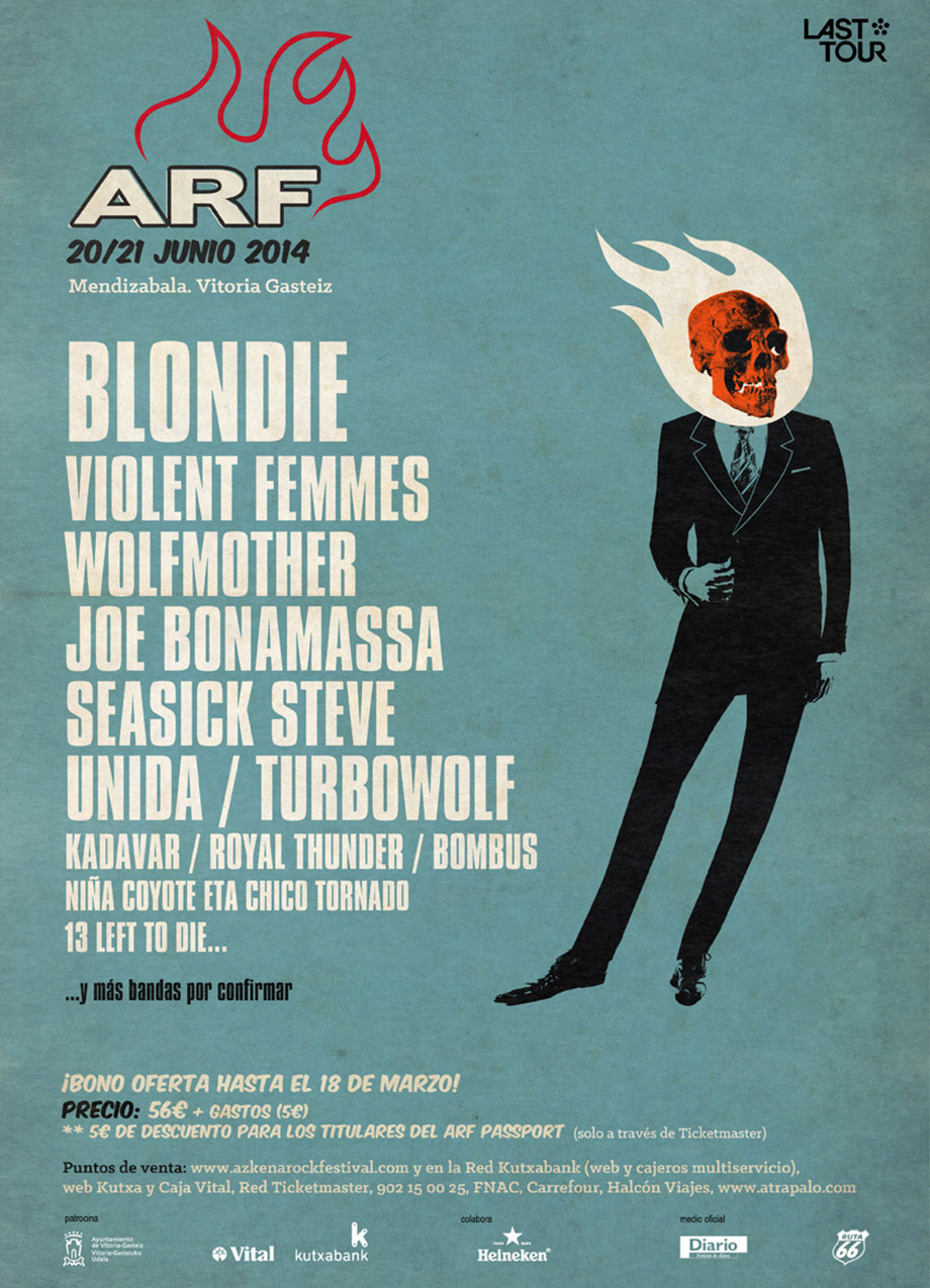 Azkena Rock Festival 2016 - Primal Scream, Vintage Trouble, Supersuckers, Marky Ramone, The Coup y Cobra - Página 2 ARF-kartela2014